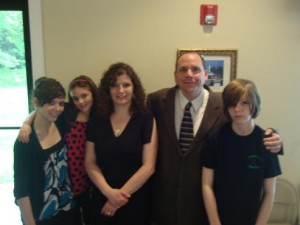 Rev. James Lewis and Family